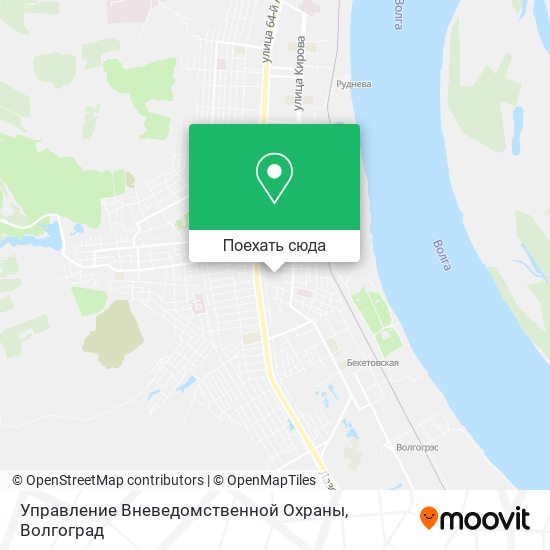 Карта Управление Вневедомственной Охраны