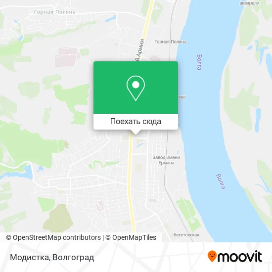 Карта Модистка