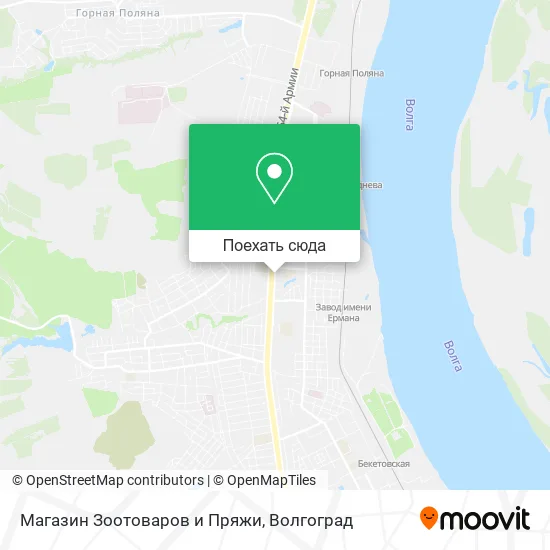 Карта Магазин Зоотоваров и Пряжи