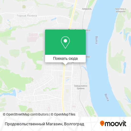 Карта Продовольственный Магазин