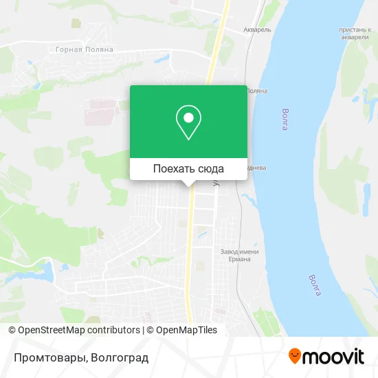 Карта Промтовары