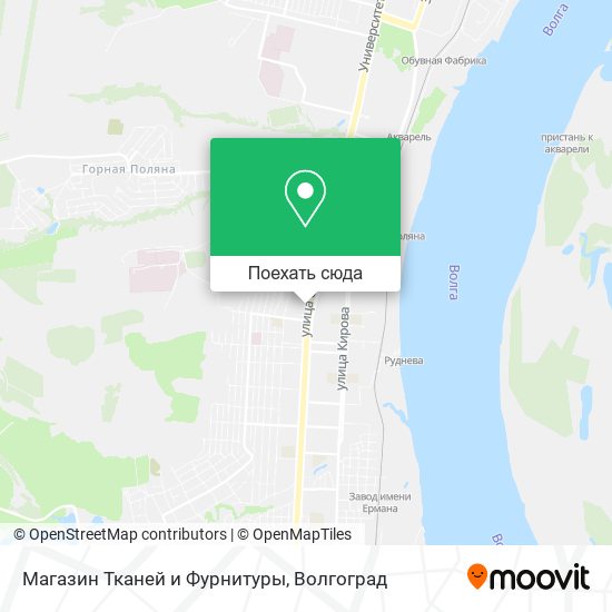 Карта Магазин Тканей и Фурнитуры