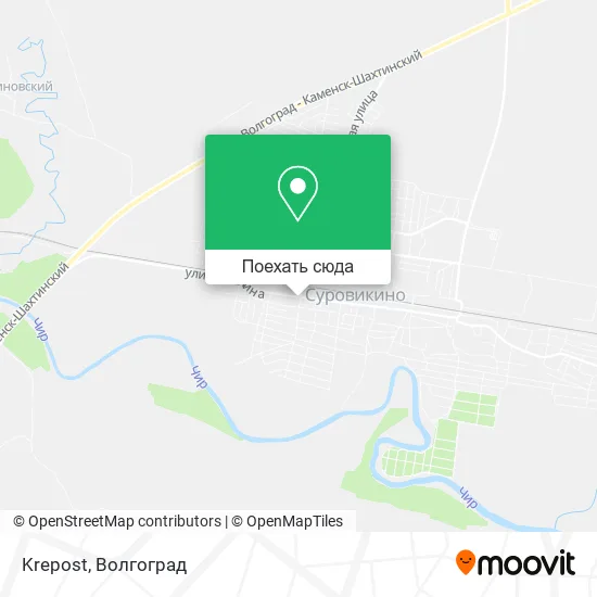 Карта Krepost