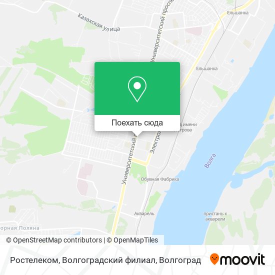 Карта Ростелеком, Волгоградский филиал