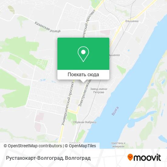 Карта Рустахокарт-Волгоград