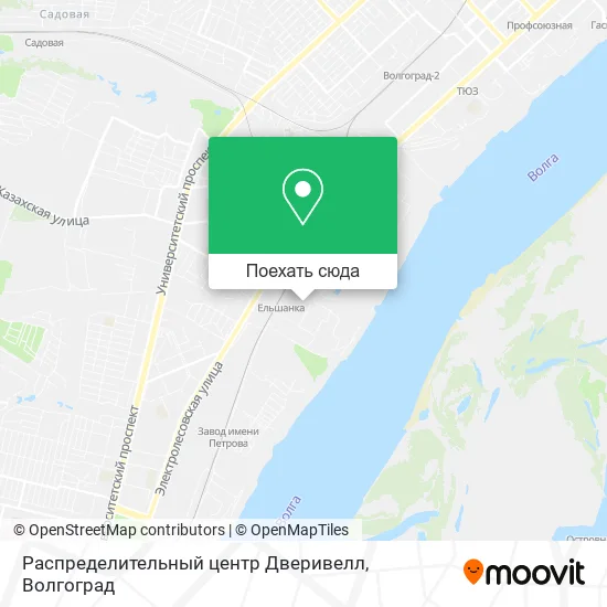 Карта Распределительный центр Дверивелл
