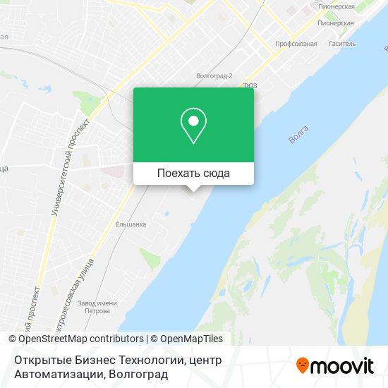 Карта Открытые Бизнес Технологии, центр Автоматизации