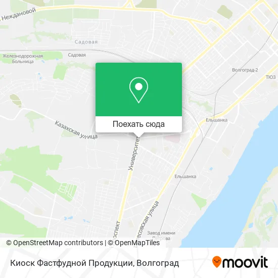 Карта Киоск Фастфудной Продукции