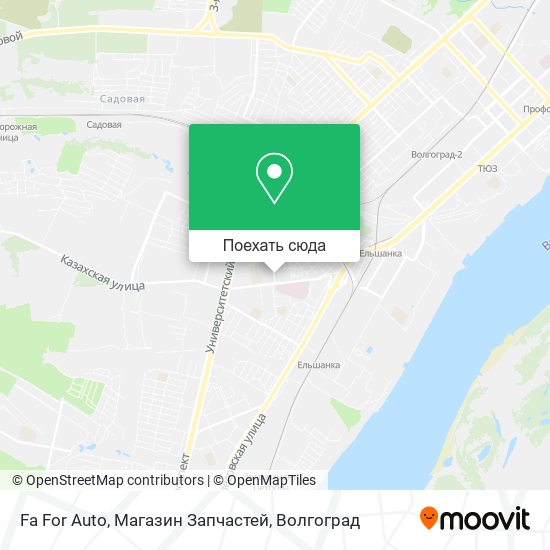 Карта Fa For Auto, Магазин Запчастей