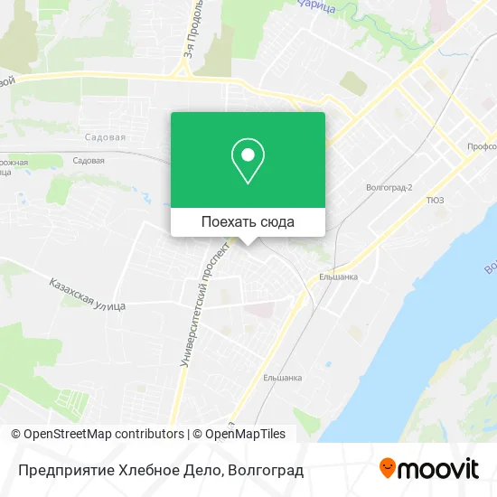 Карта Предприятие Хлебное Дело