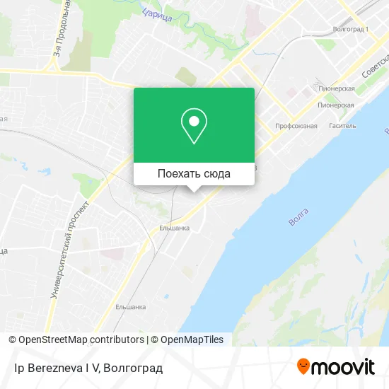 Карта Ip Berezneva I V