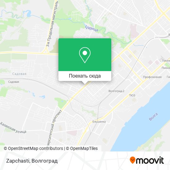 Карта Zapchasti