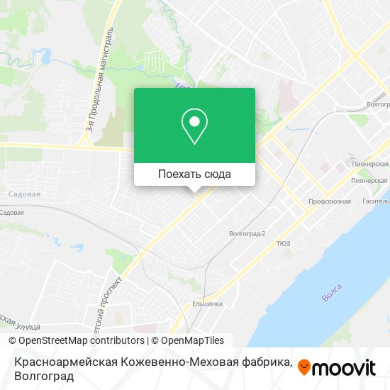 Карта Красноармейская Кожевенно-Меховая фабрика
