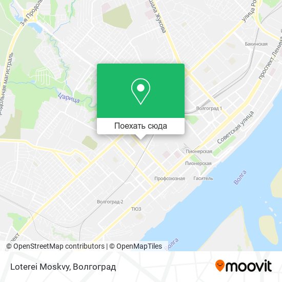 Карта Loterei Moskvy