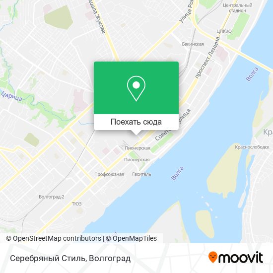 Карта Серебряный Стиль