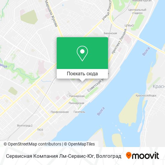 Карта Сервисная Компания Лм-Сервис-Юг