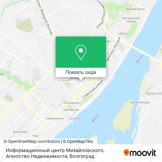 Карта Информационный центр Михайловского, Агентство Недвижимости