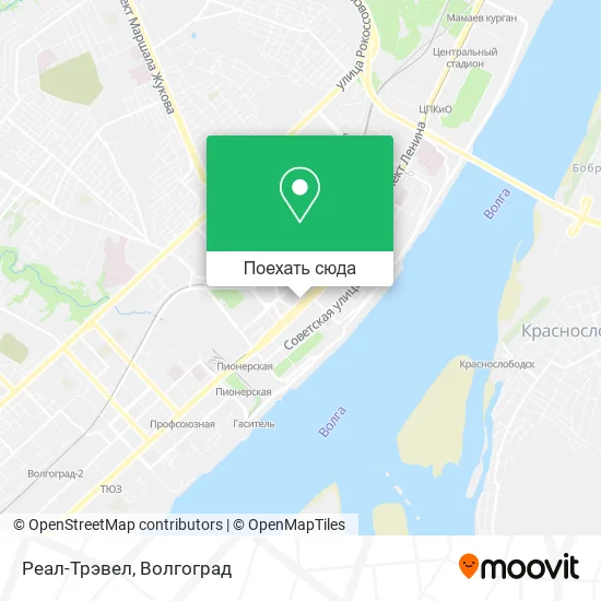 Карта Реал-Трэвел