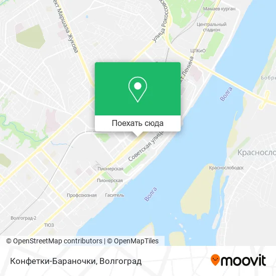 Карта Конфетки-Бараночки