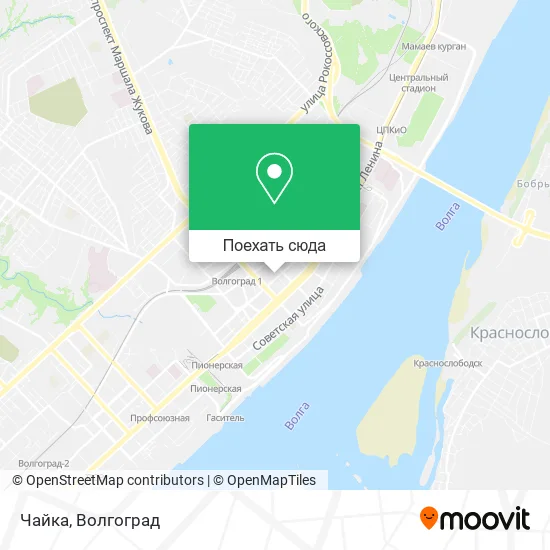 Карта Чайка