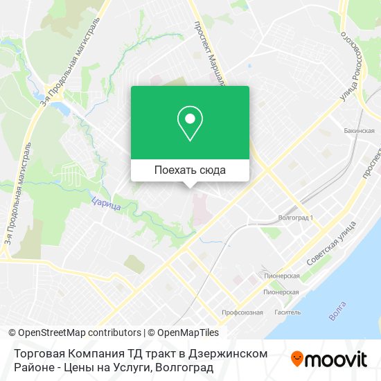 Карта Торговая Компания ТД тракт в Дзержинском Районе - Цены на Услуги