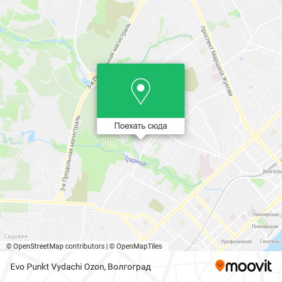 Карта Evo Punkt Vydachi Ozon