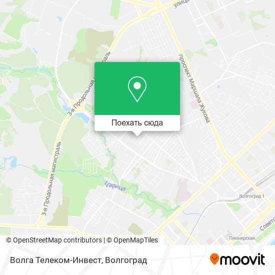 Карта Волга Телеком-Инвест