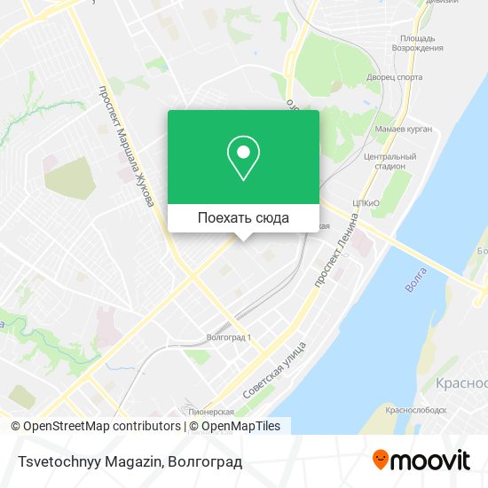 Карта Tsvetochnyy Magazin