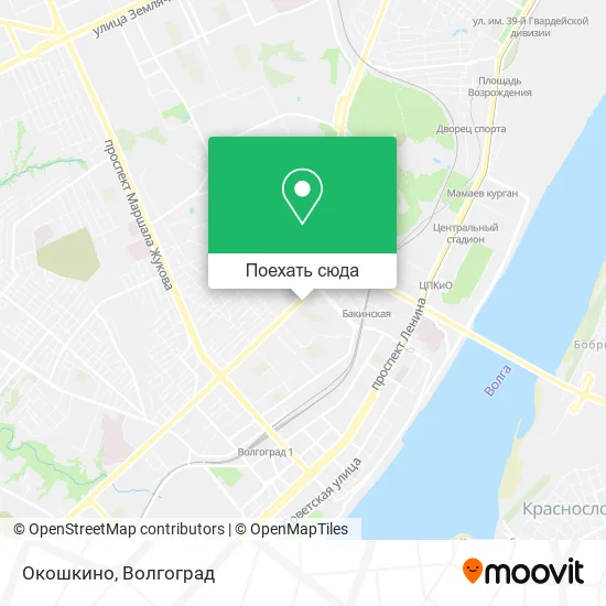 Карта Окошкино