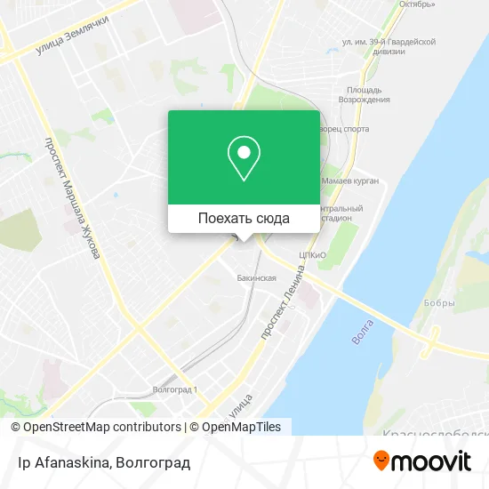 Карта Ip Afanaskina