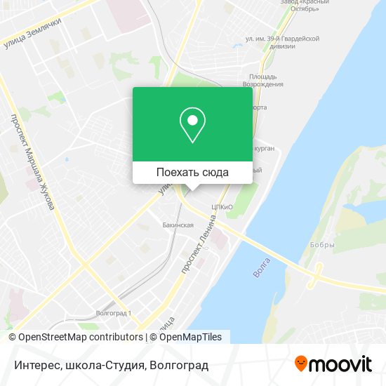 Карта Интерес, школа-Студия