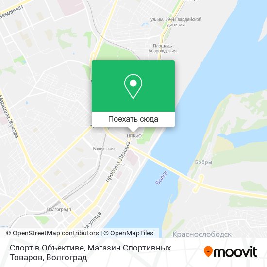 Карта Спорт в Объективе, Магазин Спортивных Товаров