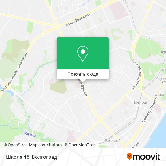 Карта Школа 45