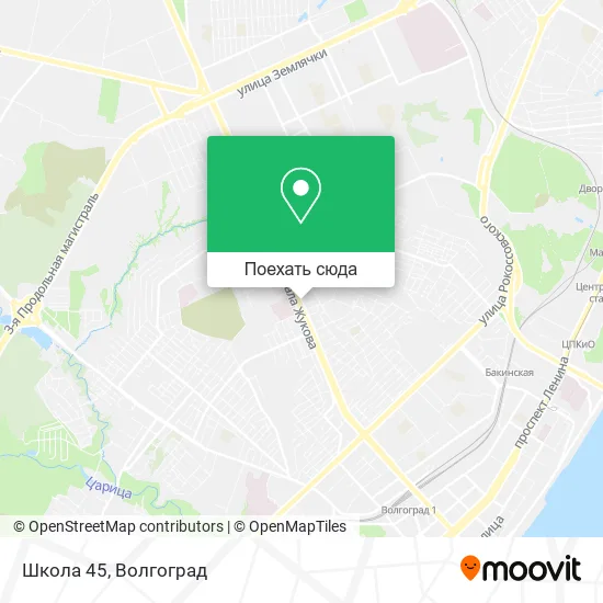 Карта Школа 45