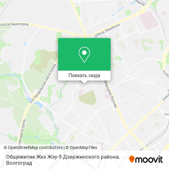 Карта Общежитие Жкх Жэу-5 Дзержинского района