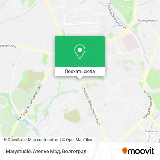Карта Marystudio, Ателье Мод