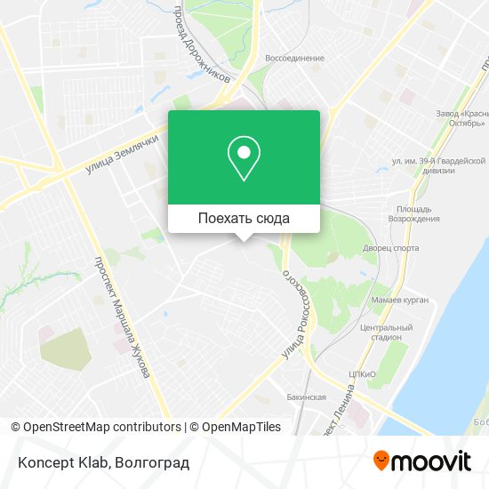 Карта Koncept Klab