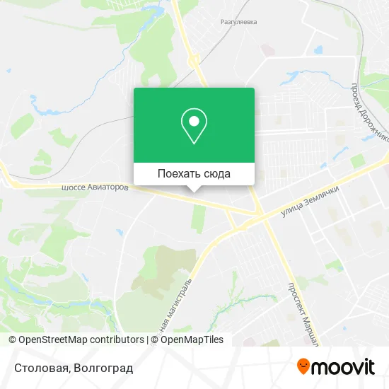 Карта Столовая