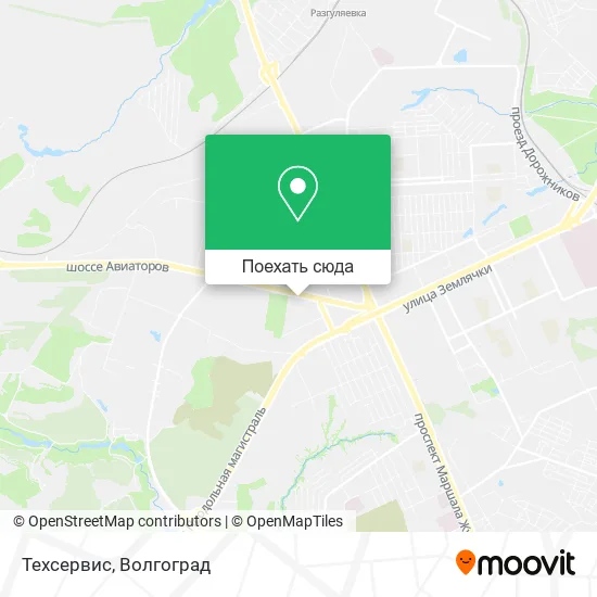 Карта Техсервис