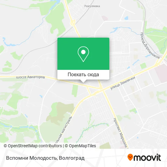 Карта Вспомни Молодость