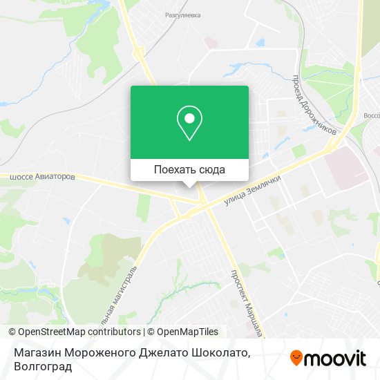Карта Магазин Мороженого Джелато Шоколато