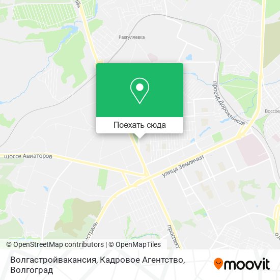 Карта Волгастройвакансия, Кадровое Агентство