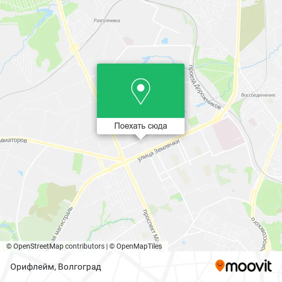 Карта Орифлейм
