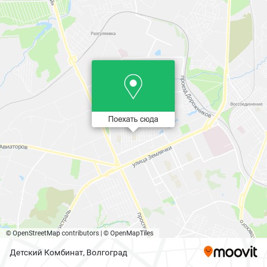 Карта Детский Комбинат