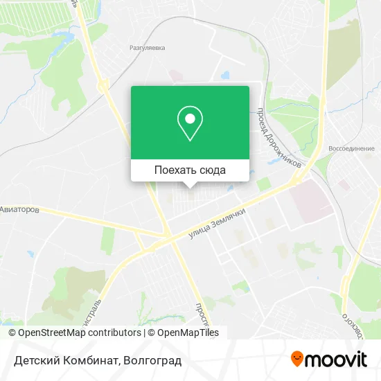 Карта Детский Комбинат