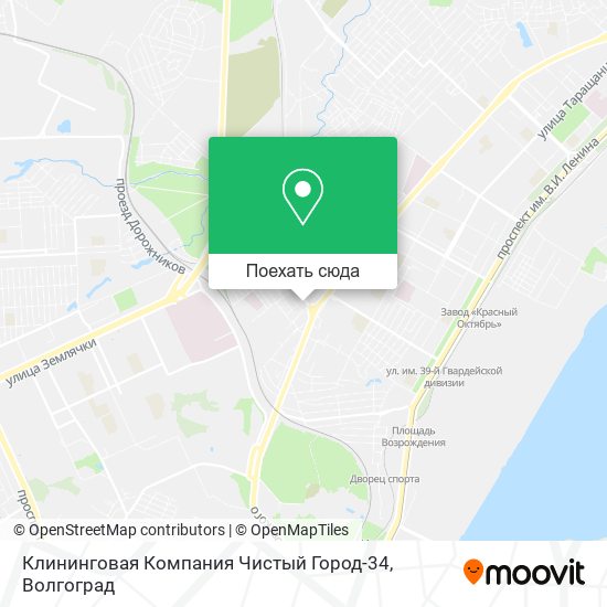 Карта Клининговая Компания Чистый Город-34