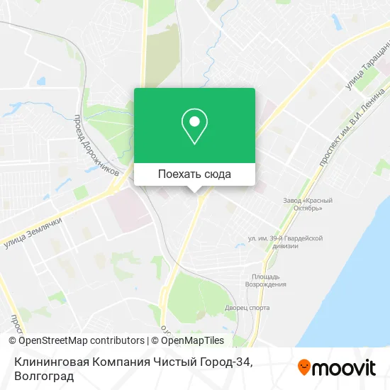 Карта Клининговая Компания Чистый Город-34