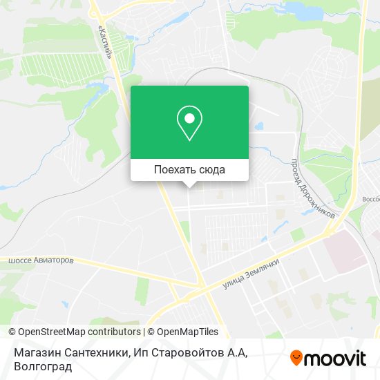 Карта Магазин Сантехники, Ип Старовойтов А.А