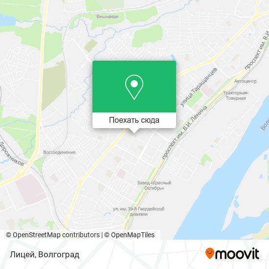Карта Лицей
