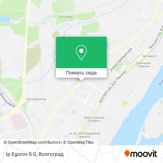 Карта Ip Egorov S G